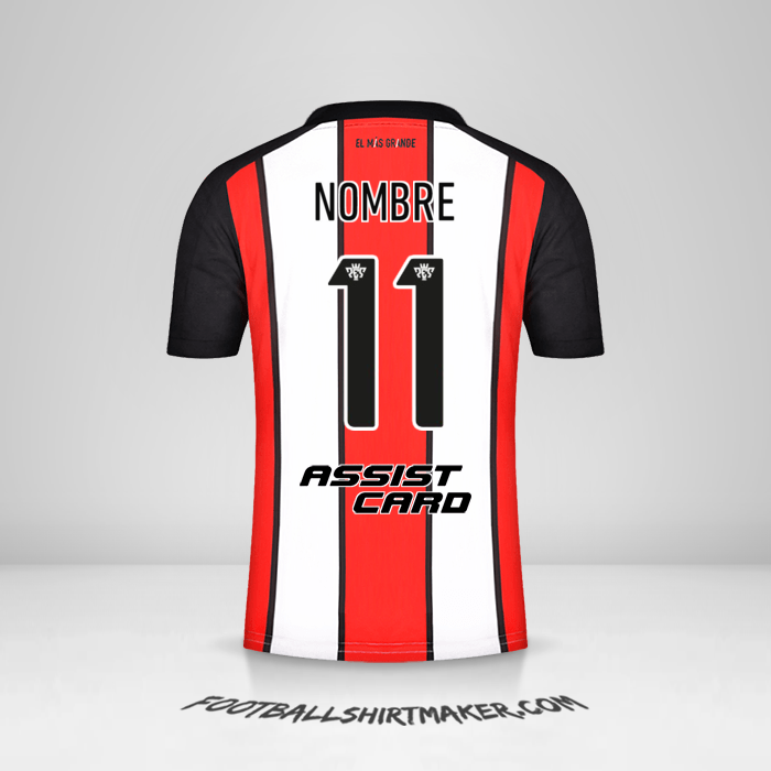 Jersey River Plate 2021/2022 Tercera -  nombre - 11