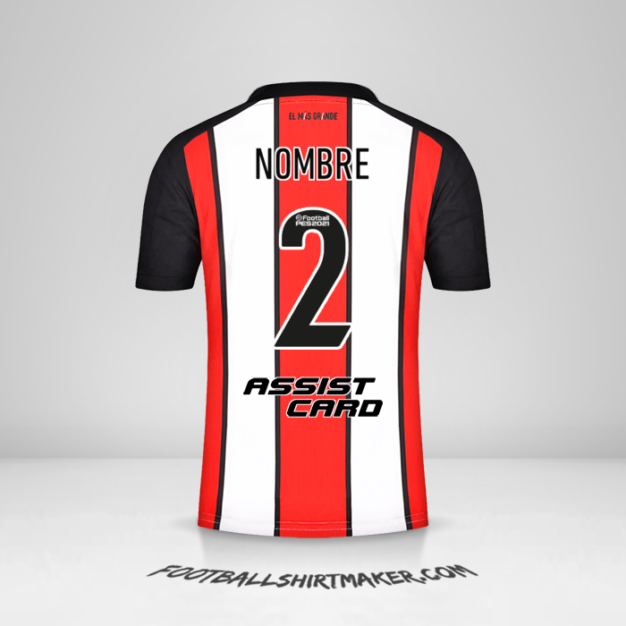Jersey River Plate 2021/2022 Tercera -  nombre - 2