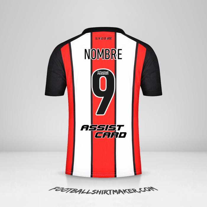 Camiseta River Plate 2021/2022 Tercera -  nombre - 9