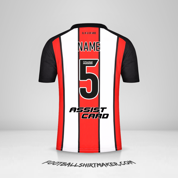 Trikot River Plate 2021/2022 Dritte -  name - 5