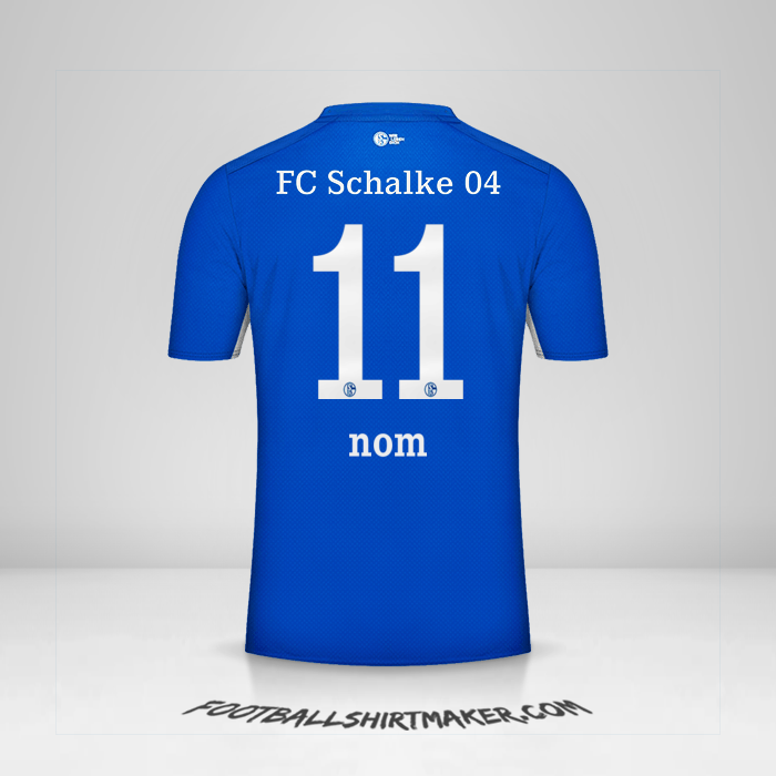 Maillot Schalke 04 2021/2022 -  nom - 11
