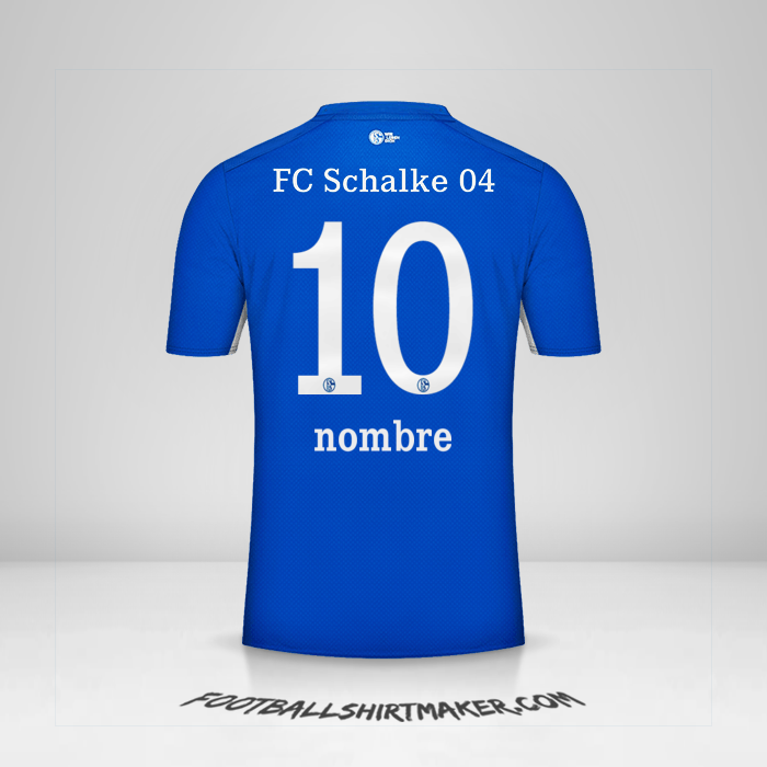 Camiseta Schalke 04 2021/2022 -  nombre - 10
