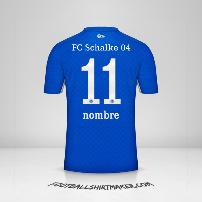 Jersey Schalke 04 2021/2022 -  nombre - 11