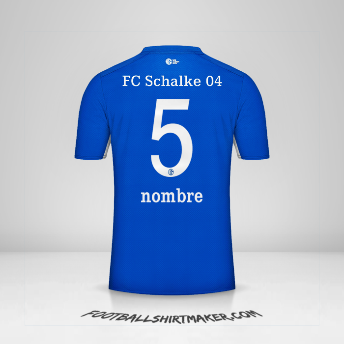 Jersey Schalke 04 2021/2022 -  nombre - 5