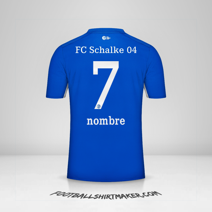 Jersey Schalke 04 2021/2022 -  nombre - 7