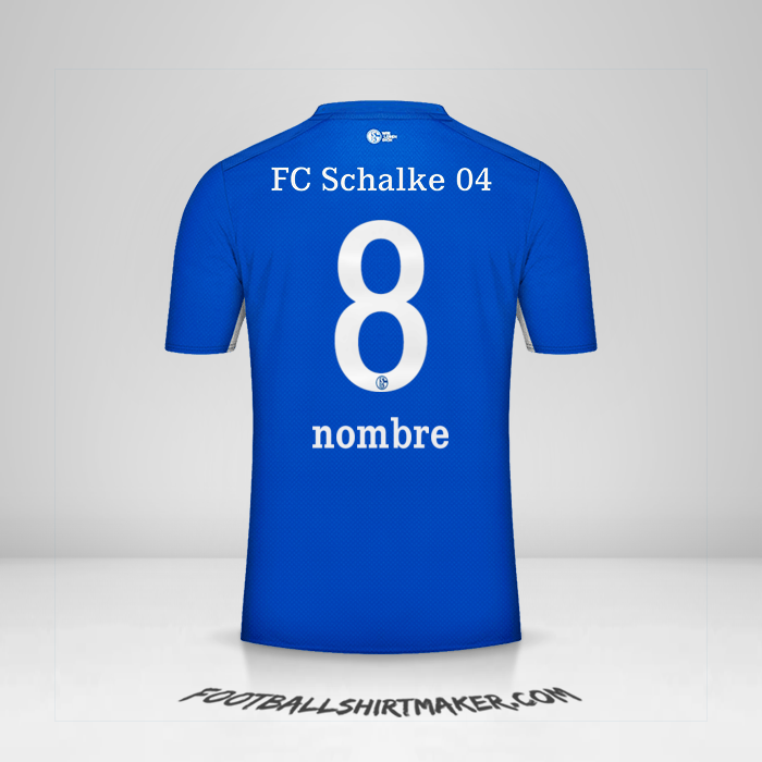 Camiseta Schalke 04 2021/2022 -  nombre - 8