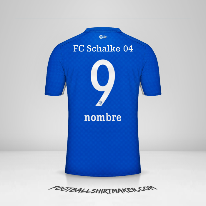Jersey Schalke 04 2021/2022 -  nombre - 9