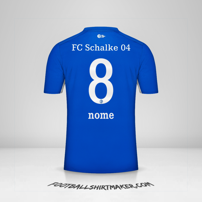 Camisola Schalke 04 2021/2022 -  nome - 8