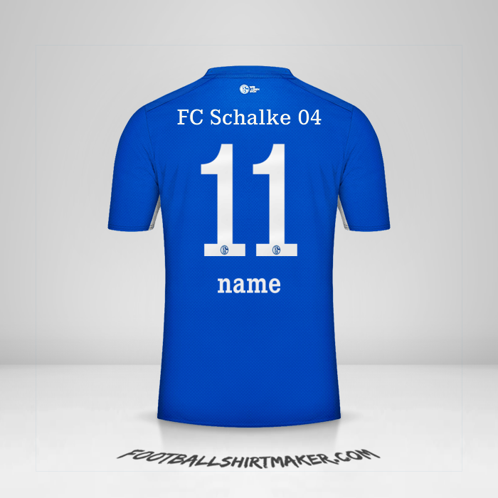 Trikot Schalke 04 2021/2022 -  name - 11