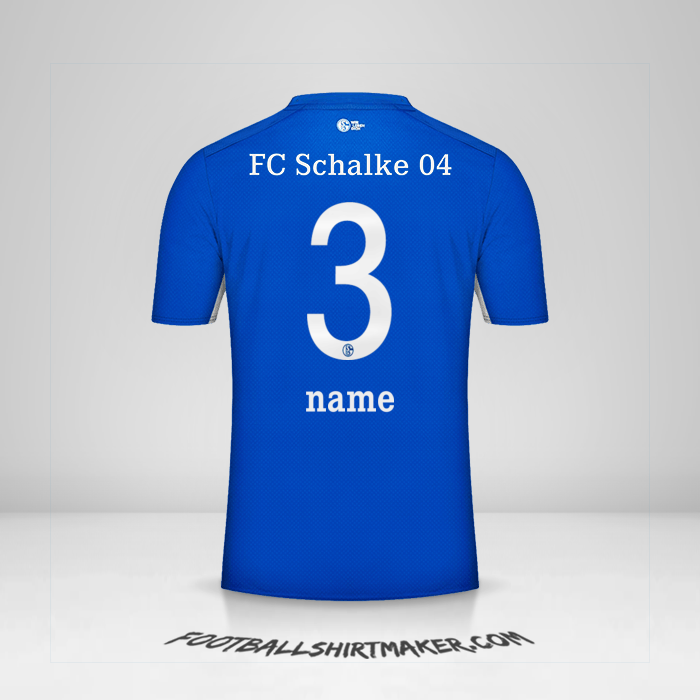 Jersey Schalke 04 2021/2022 -  name - 3