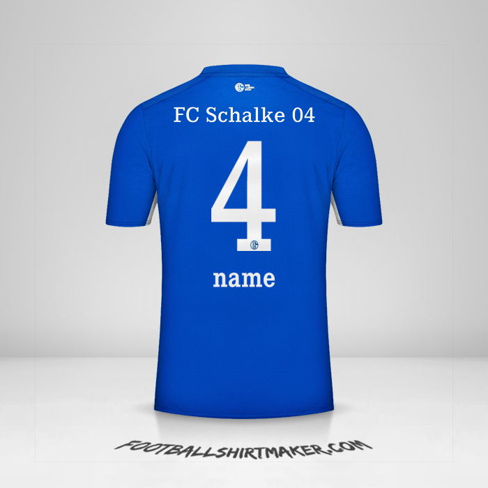 Trikot Schalke 04 2021/2022 -  name - 4