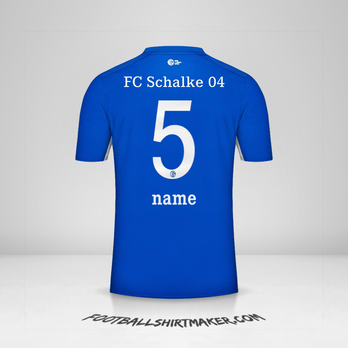 Trikot Schalke 04 2021/2022 -  name - 5
