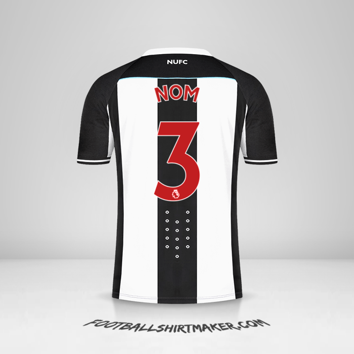 Maillot Newcastle United FC 2021/2022 -  nom - 3