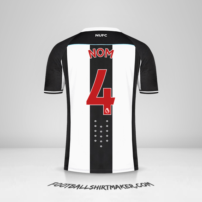 Maillot Newcastle United FC 2021/2022 -  nom - 4