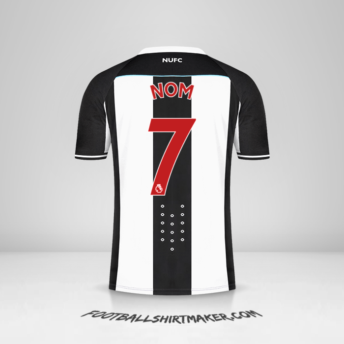 Maillot Newcastle United FC 2021/2022 -  nom - 7