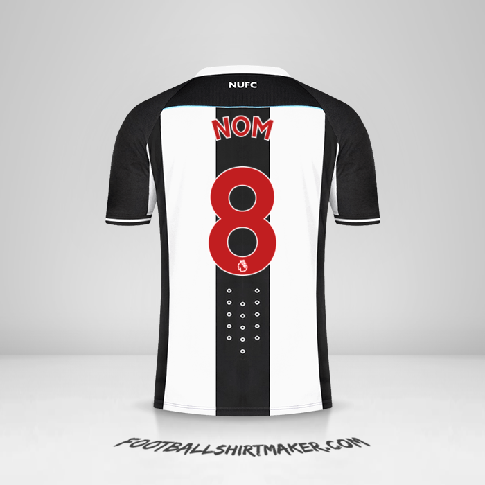 Maillot Newcastle United FC 2021/2022 -  nom - 8