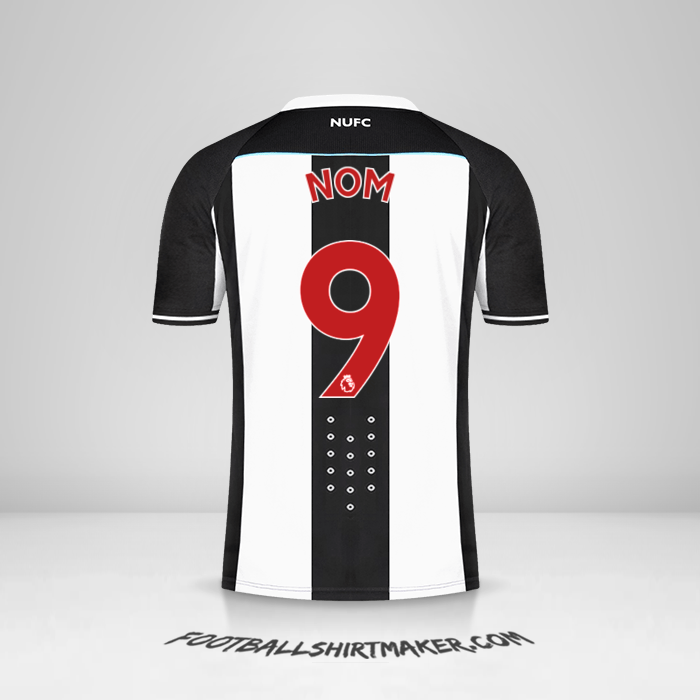 Maillot Newcastle United FC 2021/2022 -  nom - 9