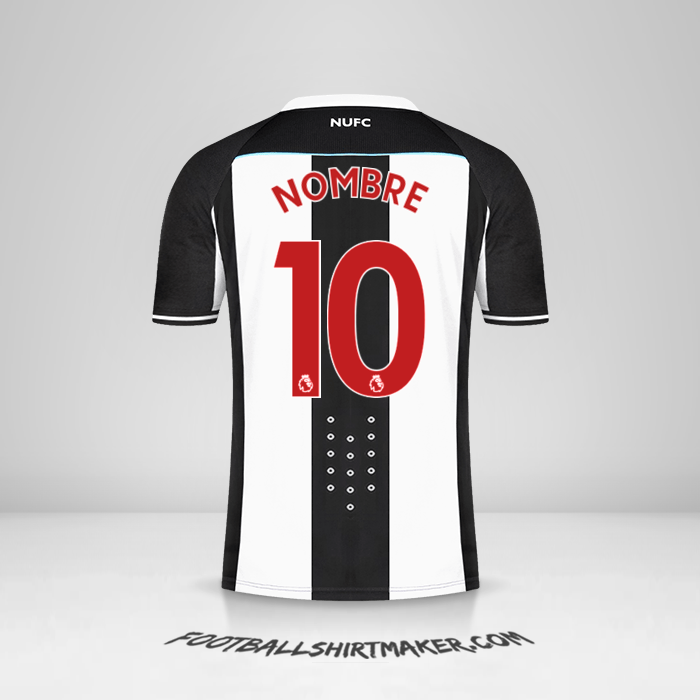 Camiseta Newcastle United FC 2021/2022 -  nombre - 10