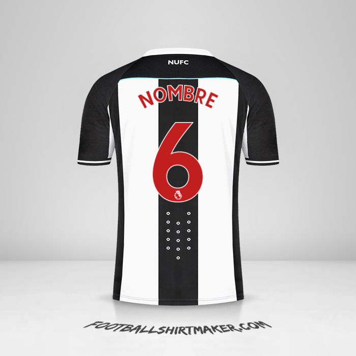 Jersey Newcastle United FC 2021/2022 -  nombre - 6