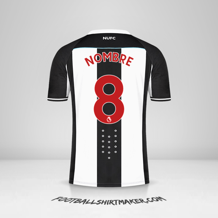 Camiseta Newcastle United FC 2021/2022 -  nombre - 8