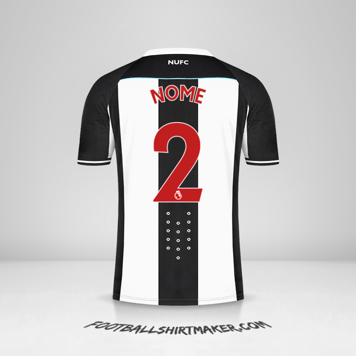 Maglia Newcastle United FC 2021/2022 -  nome - 2