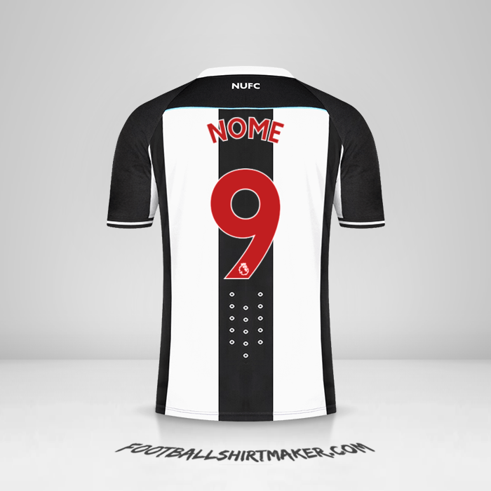 Camisa Newcastle United FC 2021/2022 -  nome - 9