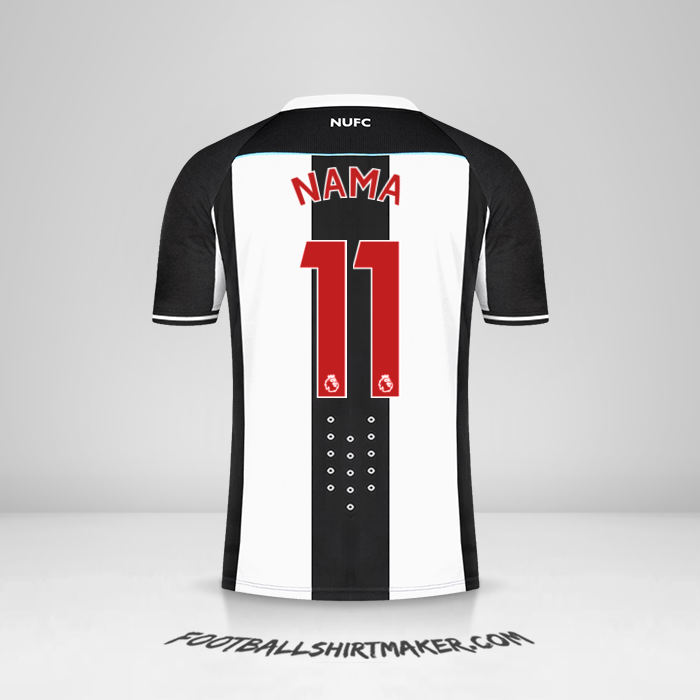 Jersey Newcastle United FC 2021/2022 -  nama - 11