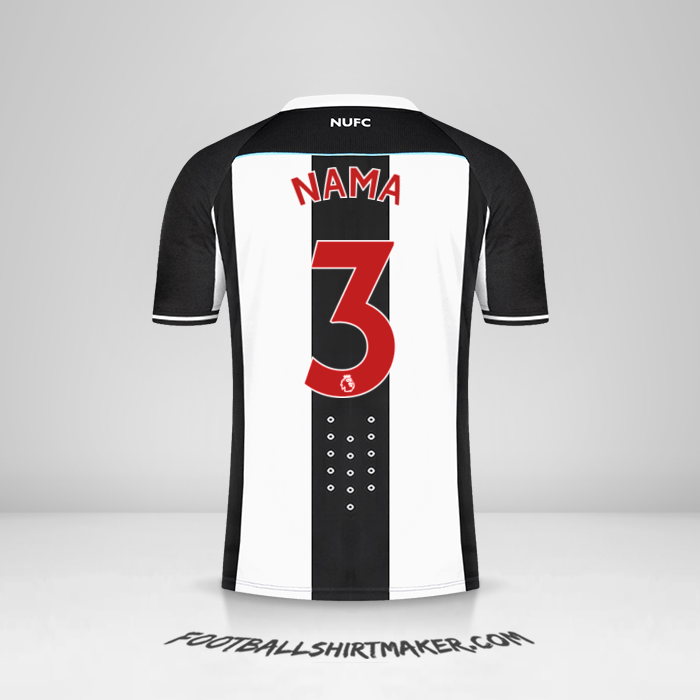 Jersey Newcastle United FC 2021/2022 -  nama - 3