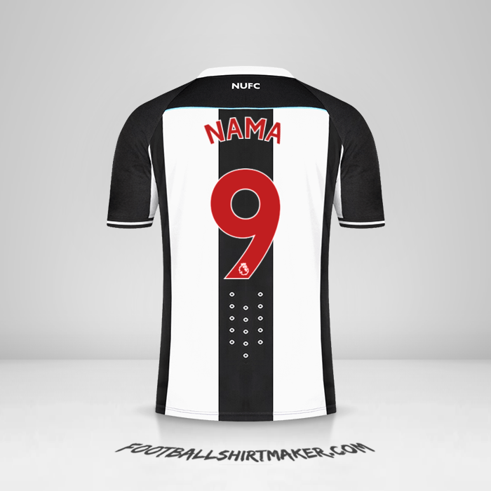 Jersey Newcastle United FC 2021/2022 -  nama - 9