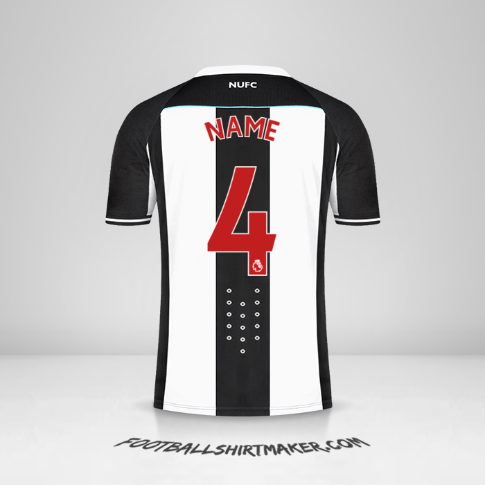 Jersey Newcastle United FC 2021/2022 -  name - 4