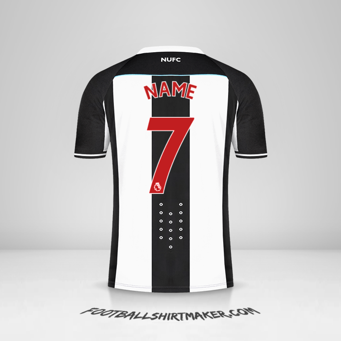 Trikot Newcastle United FC 2021/2022 -  name - 7
