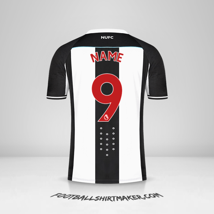 Shirt Newcastle United FC 2021/2022 -  name - 9
