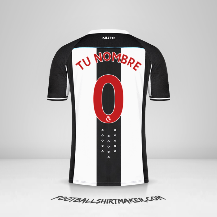 Jersey Newcastle United FC 2021/2022 -  tu nombre - 0