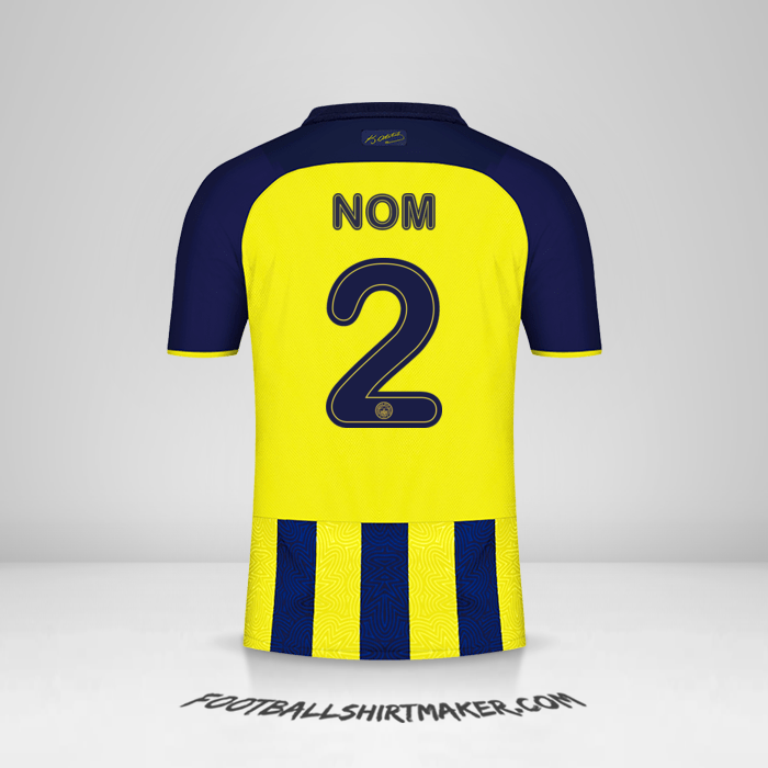 Maillot Fenerbahce SK Cup 2021/2022 -  nom - 2