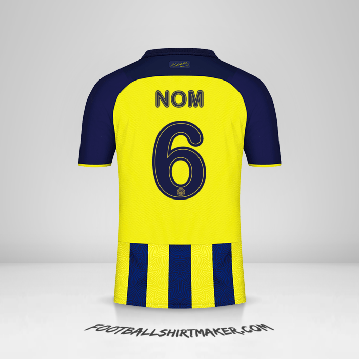 Maillot Fenerbahce SK Cup 2021/2022 -  nom - 6