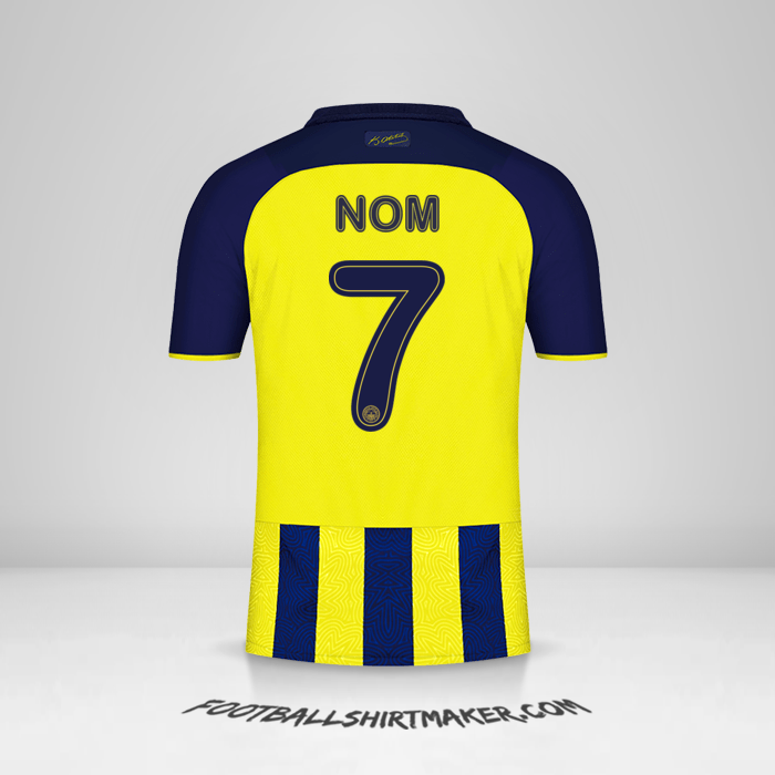 Maillot Fenerbahce SK Cup 2021/2022 -  nom - 7