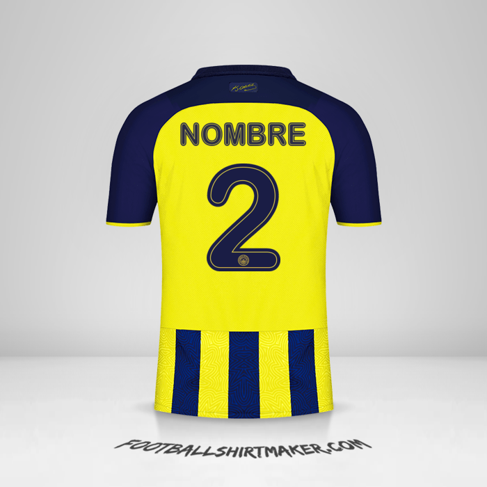 Camiseta Fenerbahce SK Cup 2021/2022 -  nombre - 2
