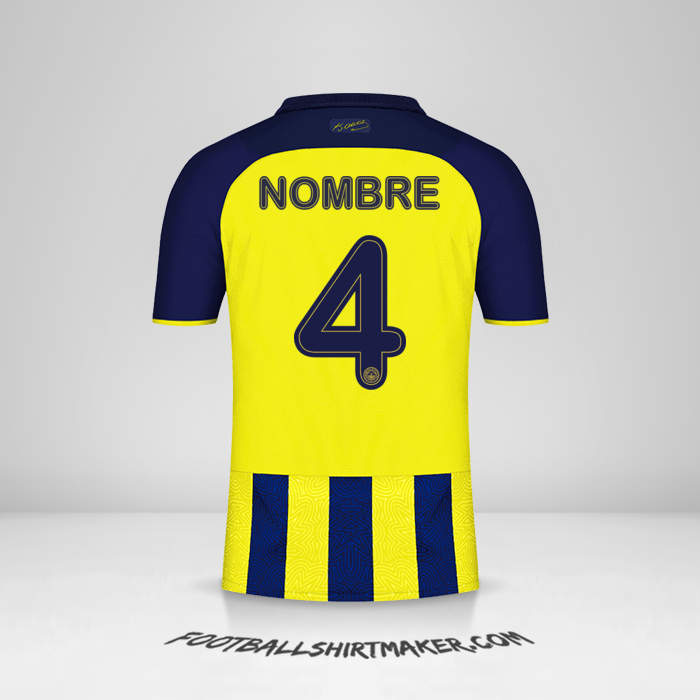 Camiseta Fenerbahce SK Cup 2021/2022 -  nombre - 4
