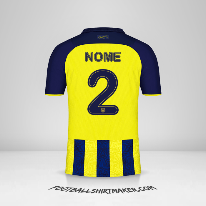 Camisola Fenerbahce SK Cup 2021/2022 -  nome - 2
