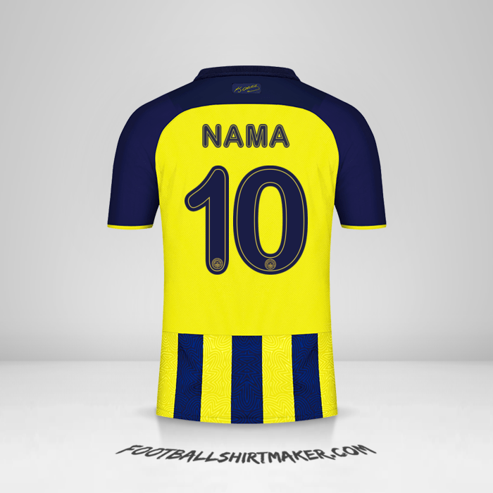 Jersey Fenerbahce SK Cup 2021/2022 -  nama - 10