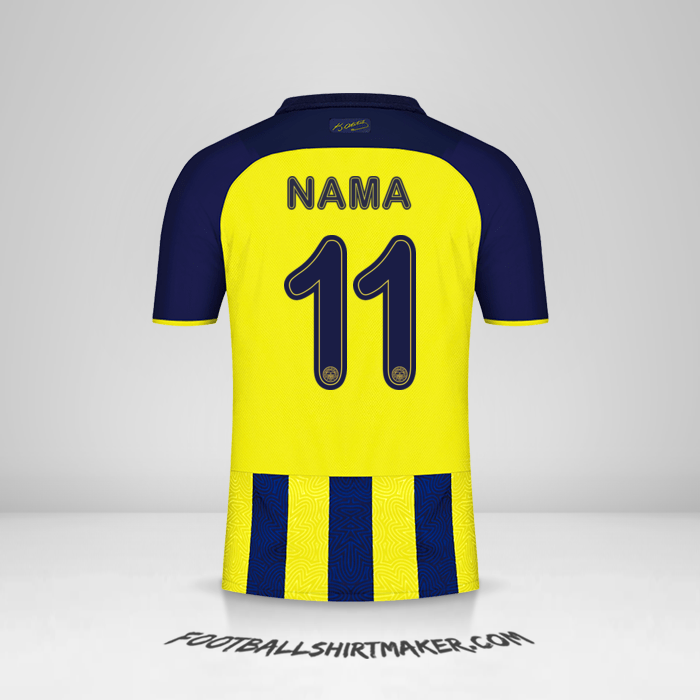 Jersey Fenerbahce SK Cup 2021/2022 -  nama - 11