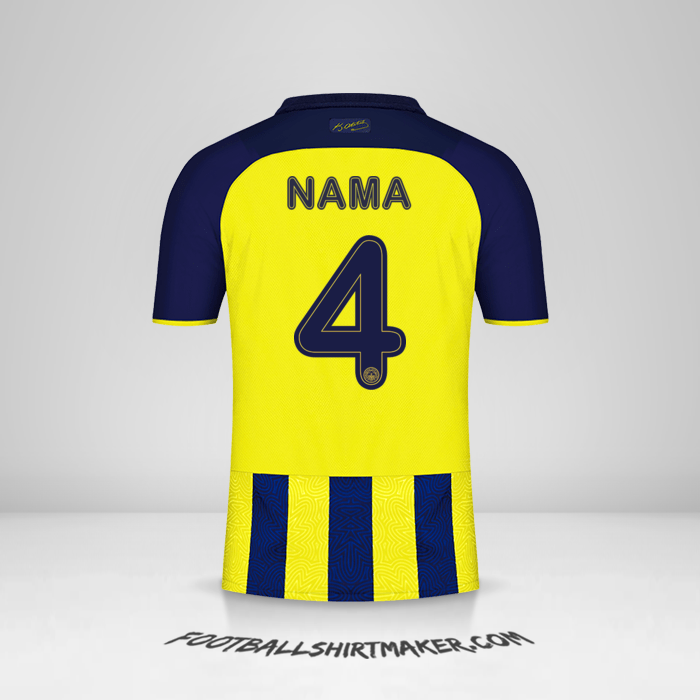 Jersey Fenerbahce SK Cup 2021/2022 -  nama - 4