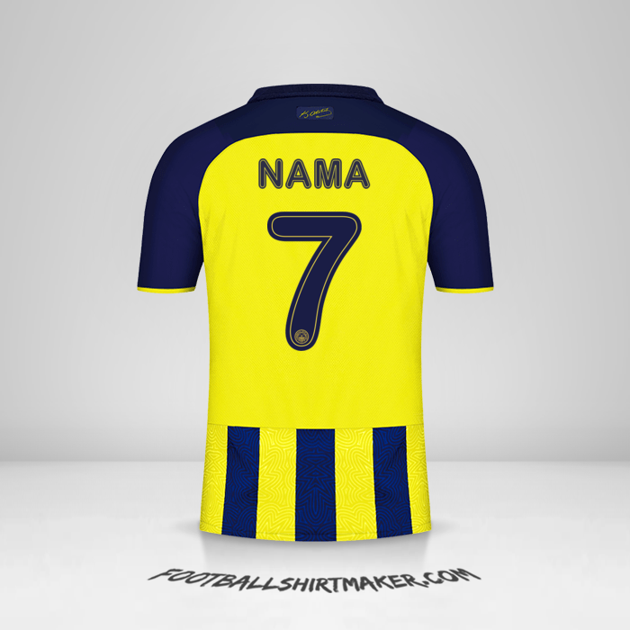 Jersey Fenerbahce SK Cup 2021/2022 -  nama - 7