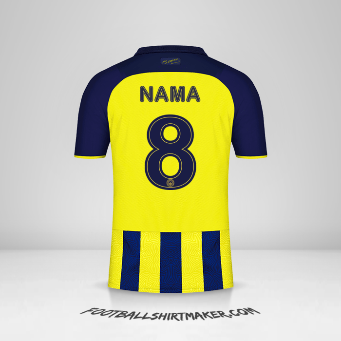 Jersey Fenerbahce SK Cup 2021/2022 -  nama - 8