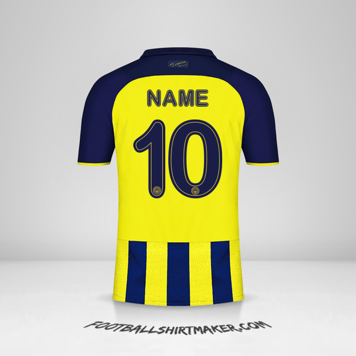 Trikot Fenerbahce SK Cup 2021/2022 -  name - 10