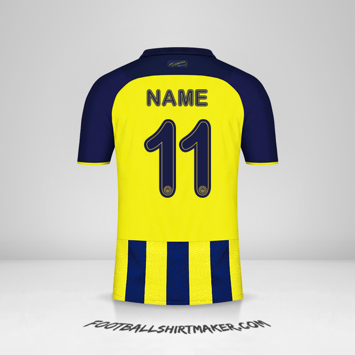 Trikot Fenerbahce SK Cup 2021/2022 -  name - 11