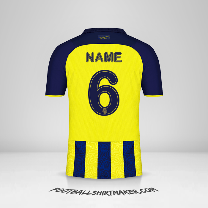 Jersey Fenerbahce SK Cup 2021/2022 -  name - 6