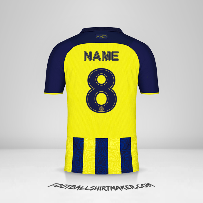 Jersey Fenerbahce SK Cup 2021/2022 -  name - 8