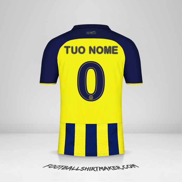 Maglia Fenerbahce SK Cup 2021/2022 -  tuo nome - 0