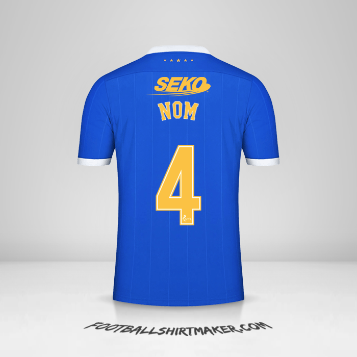 Maillot Rangers FC 2021/2022 -  nom - 4